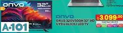 ONVO 32 UYDU ALICILI ANDROİD SMART LED TV/AKILLI TELEVİZYON